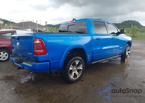 2020 Ram 1500 Laramie 4X4 5'7 Box from USA, damaged, VIN 1C6SRFJT3LN386812